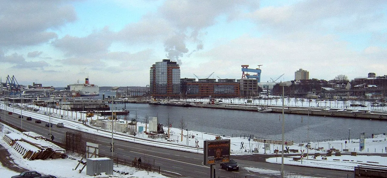 Maritimes Viertel an der Hörn in Kiel